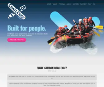 Lisbon-Challenge.com(Lisbon Challenge) Screenshot