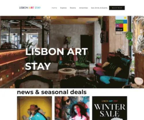 Lisbonartstay.com(Lisbon Art Stay Hotel) Screenshot