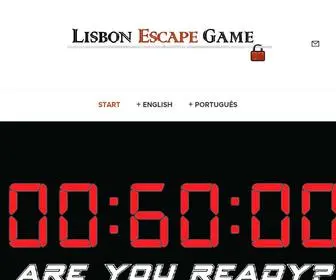 Lisbonescapegame.com(Lisbon Escape Game) Screenshot
