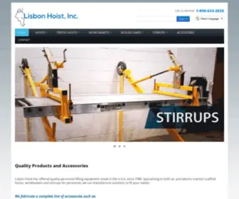 Lisbonhoist.com(Lisbon Hoist) Screenshot