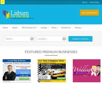 Lisburnontheweb.com(Lisburn OnTheWeb) Screenshot