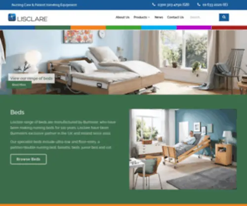 Lisclare.com(Lisclare Range) Screenshot