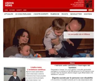 Lisdhanews.it(Lisdha News) Screenshot