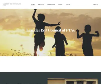 Lisdptacouncil.com(LEANDER ISD COUNCIL OF PTAS) Screenshot