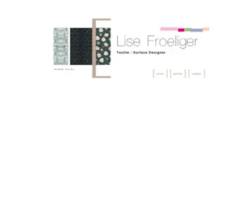 Lise-Froeliger.com(Recent works) Screenshot