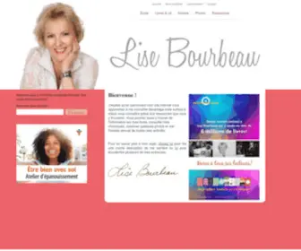 Lisebourbeau.com(Lise Bourbeau) Screenshot