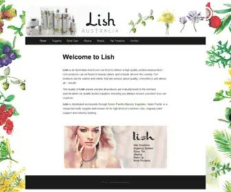 Lish.com.au(Lish Nail Creations) Screenshot