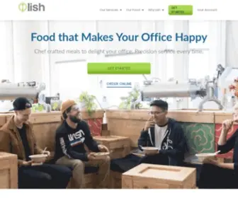 Lishfood.com(Seattle, Bellevue) Screenshot