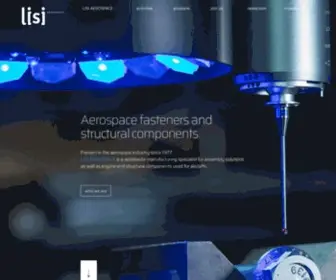 Lisi-Aerospace.com(LISI AEROSPACE) Screenshot