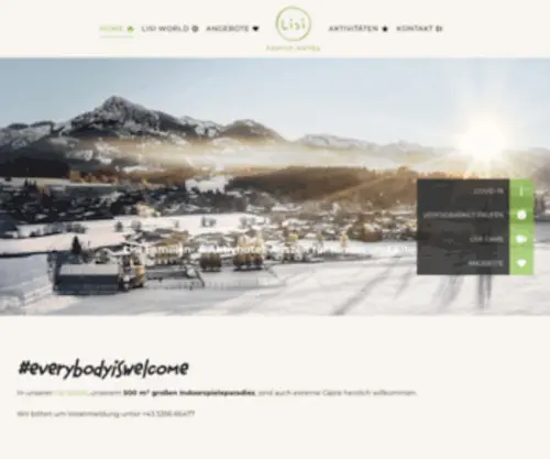 Lisihotel.com(Familienhotel Tirol) Screenshot