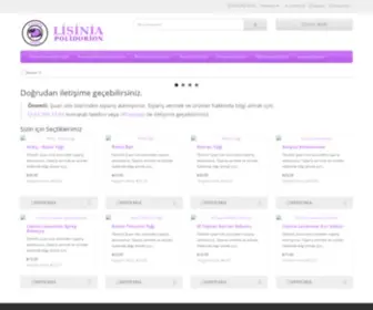 Lisiniadogalurunler.com(Lisinia Doğal Ürünler) Screenshot