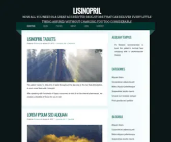 Lisinopril5.com(Buy Lisinopril (Zestril)) Screenshot