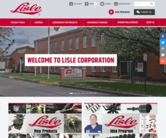 Lislecorp.com(Lisle Corporation) Screenshot