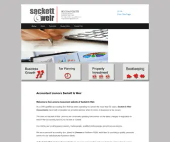 Lismoreaccountant.com.au(Lismore Accountant Sackett & Weir) Screenshot