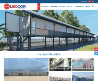 Lisocon.vn(Liên Sơn Container) Screenshot