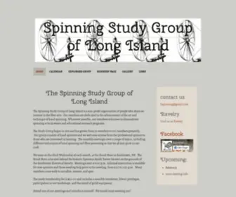 Lispinning.com(The Spinning Study Group of Long Island) Screenshot