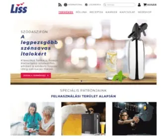 Liss-Shop.hu(Főoldal) Screenshot