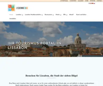 Lissabon-ID.de(Ihr Tourismus Portal in Lissabon) Screenshot