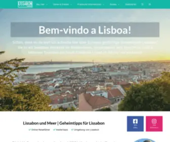 Lissabonundmeer.de(Lissabon und Meer) Screenshot