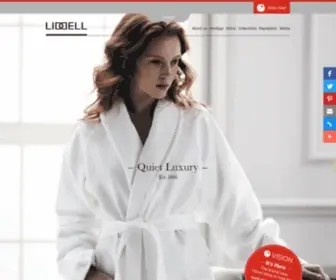 Lissadell-Liddell.com(Liddell International) Screenshot