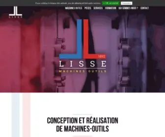 Lisse-SA.com(Fabricant planeuse de t) Screenshot