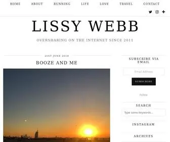 Lissywebb.com(Lissy webb) Screenshot