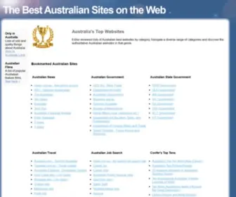 List-Directory.info(Australia's Best Websites by category) Screenshot