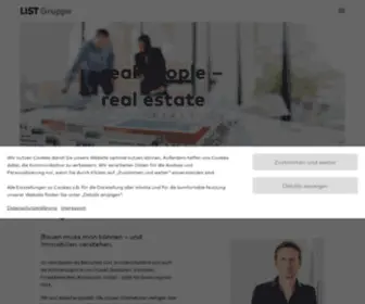 List-Gruppe.de(LIST Gruppe) Screenshot