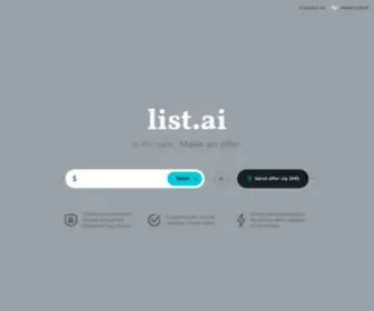 List.ai(list) Screenshot