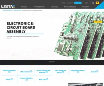 Lista-Elecassembly.com(Electronic & Circuit Board Assembly Solutions) Screenshot