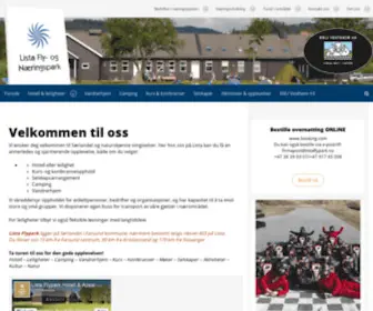 Lista-FLypark.no(Velkommen til oss) Screenshot