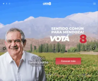 Lista8Mendoza.com.ar(Partido Federal) Screenshot