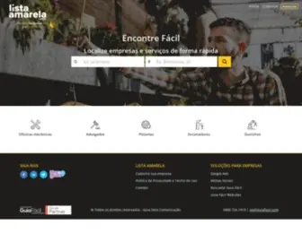 Listaamarela.com.br(Lista Amarela) Screenshot