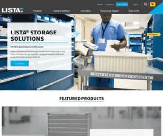 Listabox.com(Industrial Cabinets & Storage Solutions) Screenshot