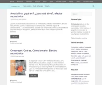 Listadesalud.com(Salud y Medicina) Screenshot