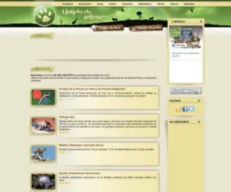 Listadodeanimales.com(Animal) Screenshot