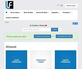 Listafirme.ro(Lista) Screenshot
