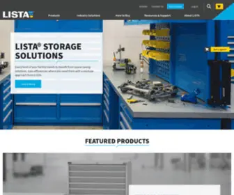 Listaintl.com.mx(Industrial Cabinets & Storage Solutions) Screenshot