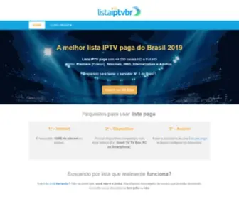 ListaiptvBr.com(ListaiptvBr) Screenshot