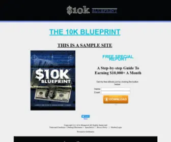 Listbuildersjv.com(10 K Blueprint) Screenshot