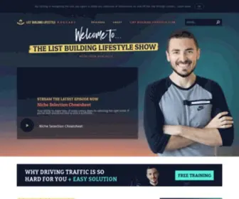 Listbuildinglifestyleshow.com(The List Building Lifestyle Show) Screenshot