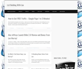 Listbuildingwithlee.com(List Building) Screenshot