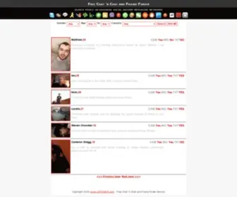 Listchats.com(Line People Search) Screenshot
