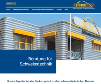 Listec.ch(LISTEC Schweisstechnik AG) Screenshot