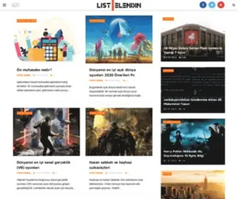 Listelendin.com(Yeni Nesil Listeleme Platformu) Screenshot