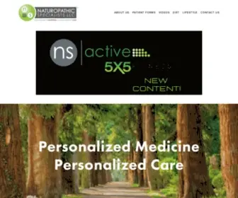 Listenandcare.com(Naturopathic Specialists) Screenshot