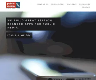 Listener-Interactive.com(Public Media Apps) Screenshot