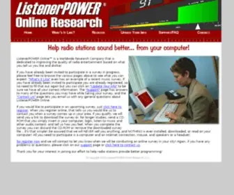 Listener-Power.com(ListenerPOWER™) Screenshot