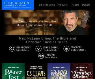 Listenersbible.com(Listener's Bible) Screenshot