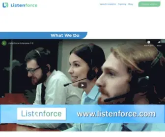 Listenforce.com(Listenforce 2.0) Screenshot